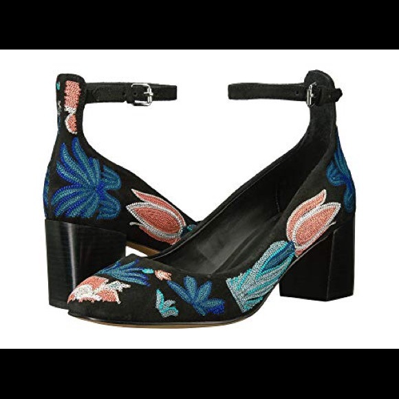 NEW Rebecca Minkoff Bridget Too Embroidered Pumps - Picture 3 of 7